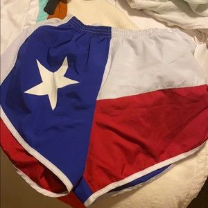 Texas athletic shorts
